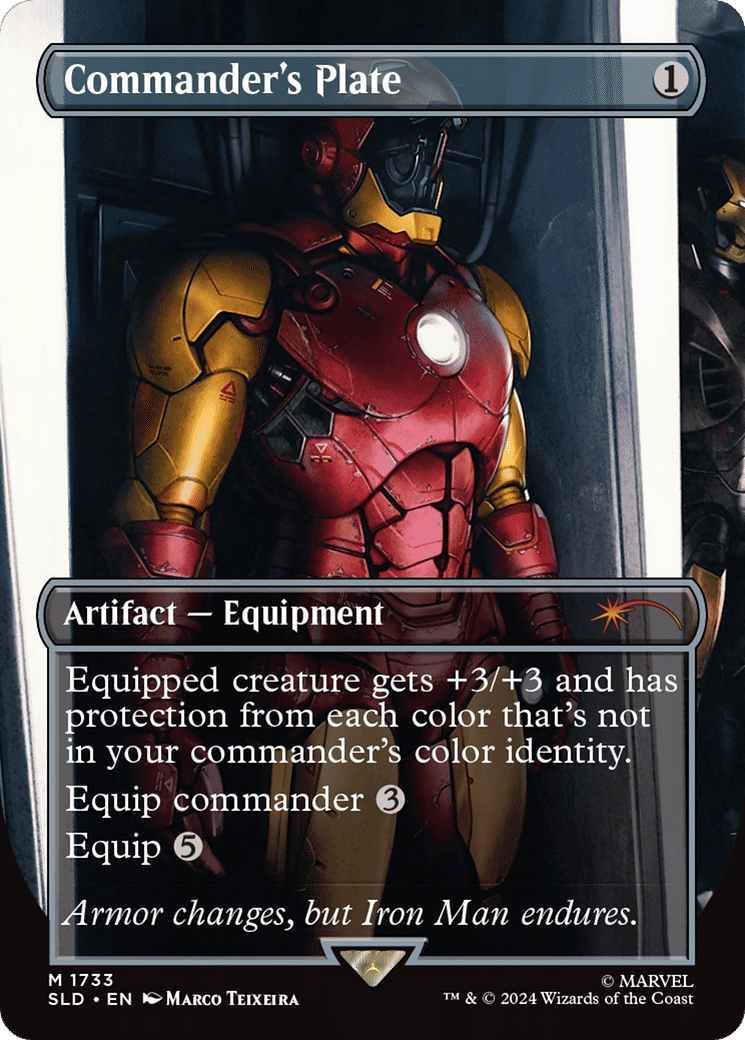 Commander's Plate — Secret Lair Drop — Magic: The Gathering