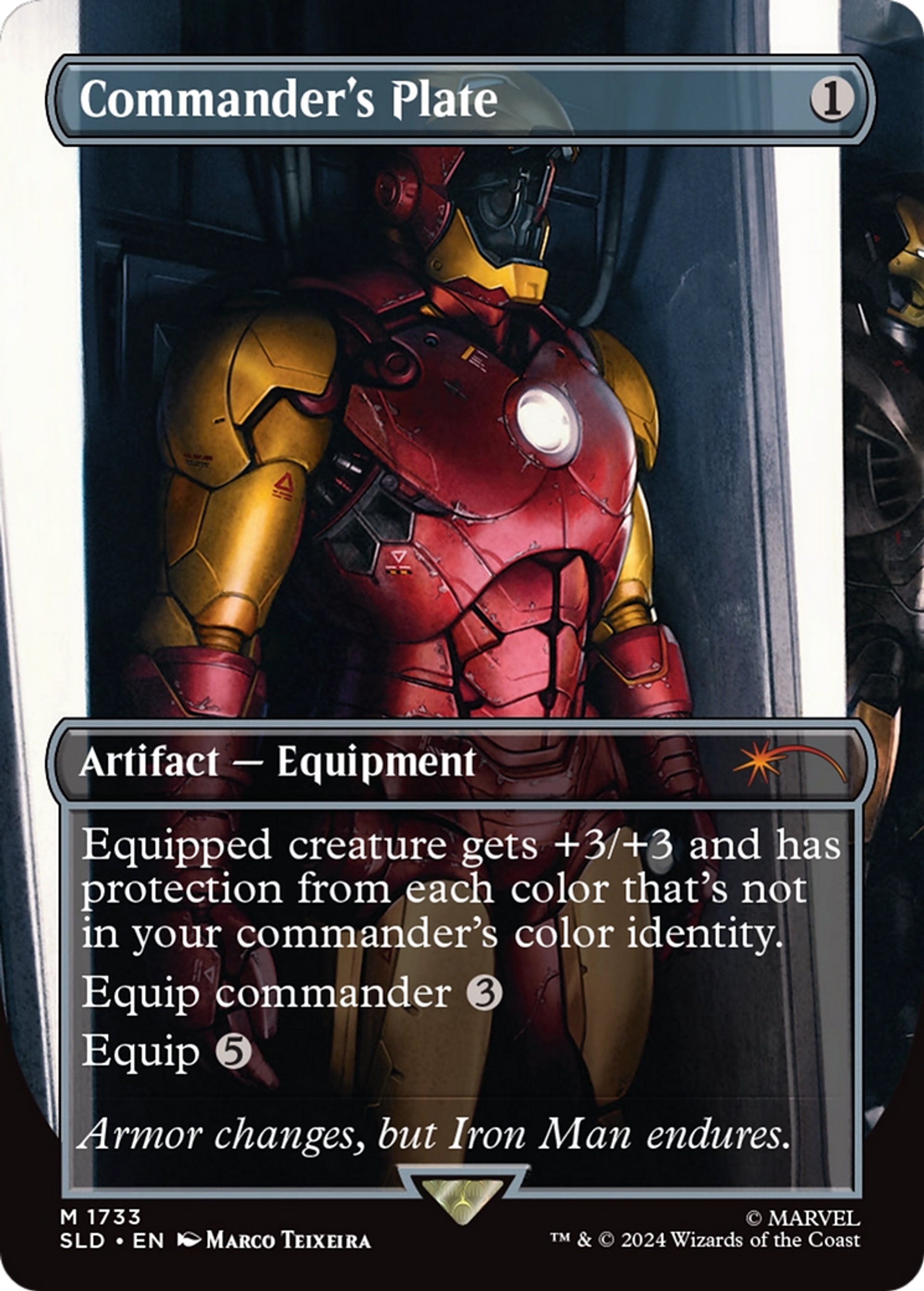 Commander's Plate — Secret Lair Drop — Magic: The Gathering