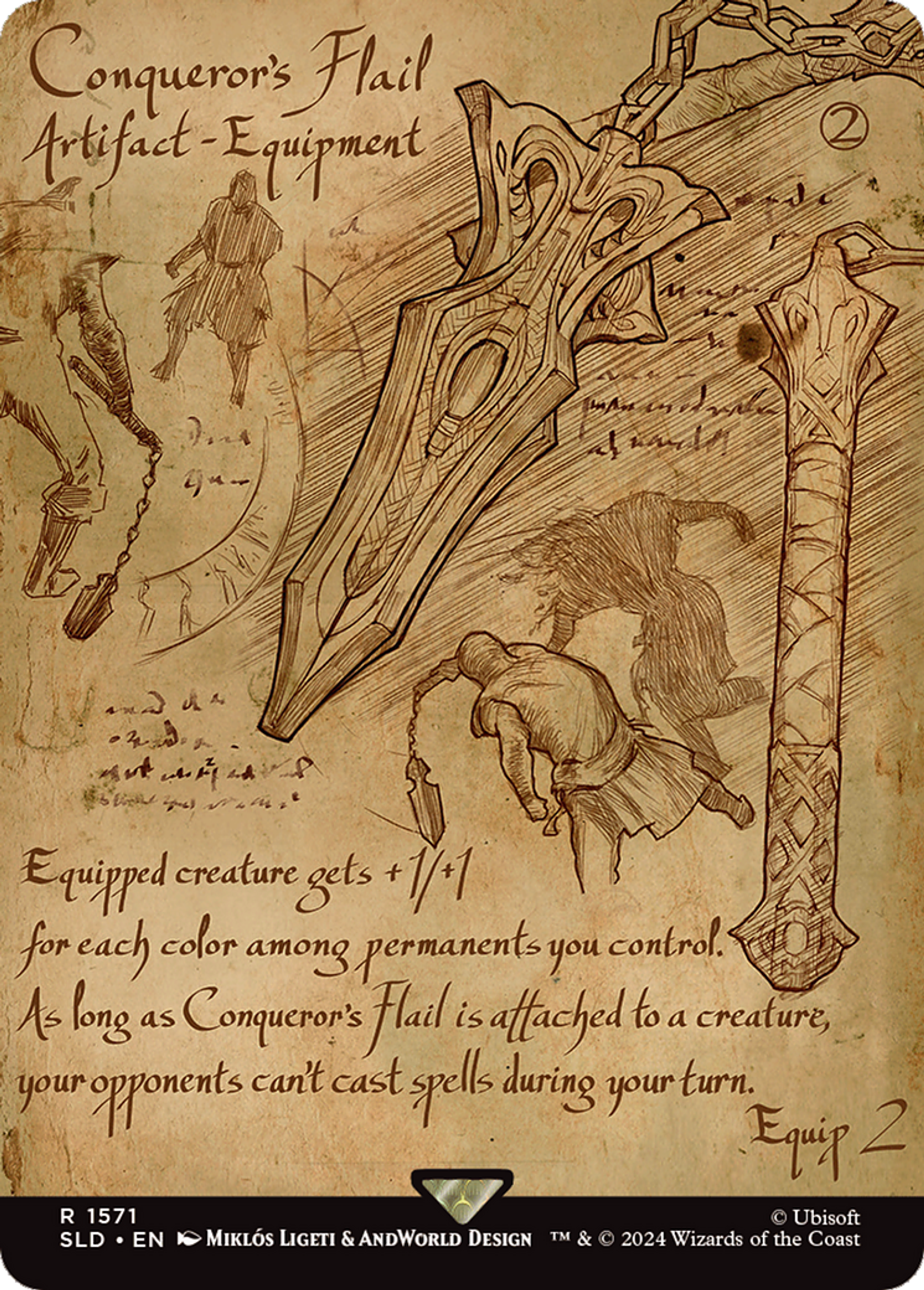 Conqueror's Flail — Secret Lair Drop — Magic: The Gathering