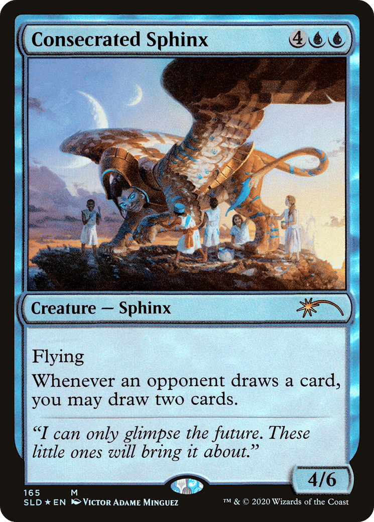 Consecrated Sphinx — Secret Lair Drop — Magic: The Gathering