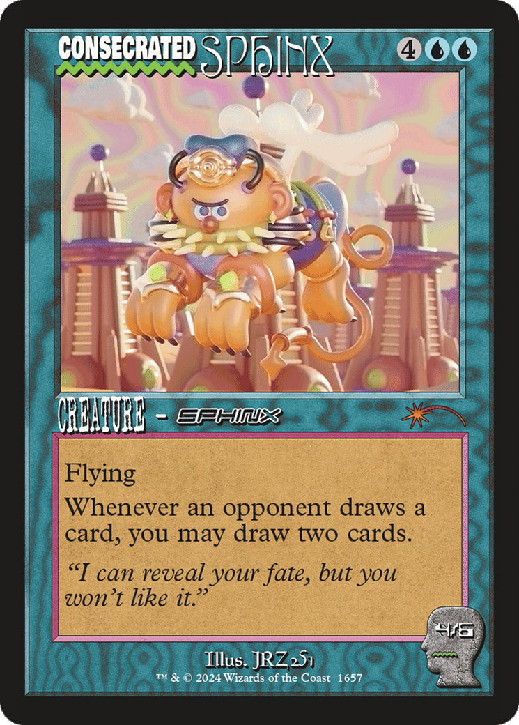 Consecrated Sphinx — Secret Lair Drop — Magic: The Gathering
