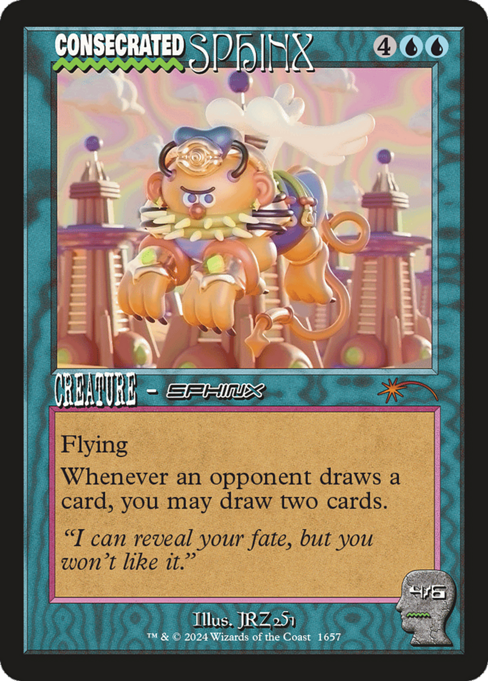 Consecrated Sphinx — Secret Lair Drop — Magic: The Gathering
