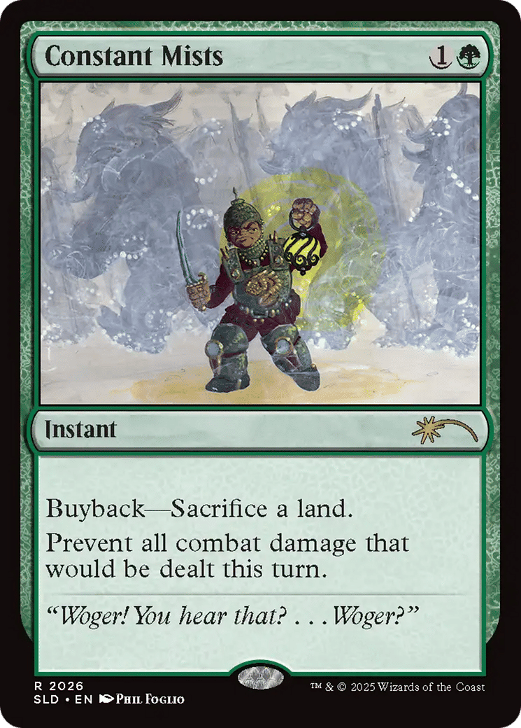 Constant Mists — Secret Lair Drop — Magic: The Gathering