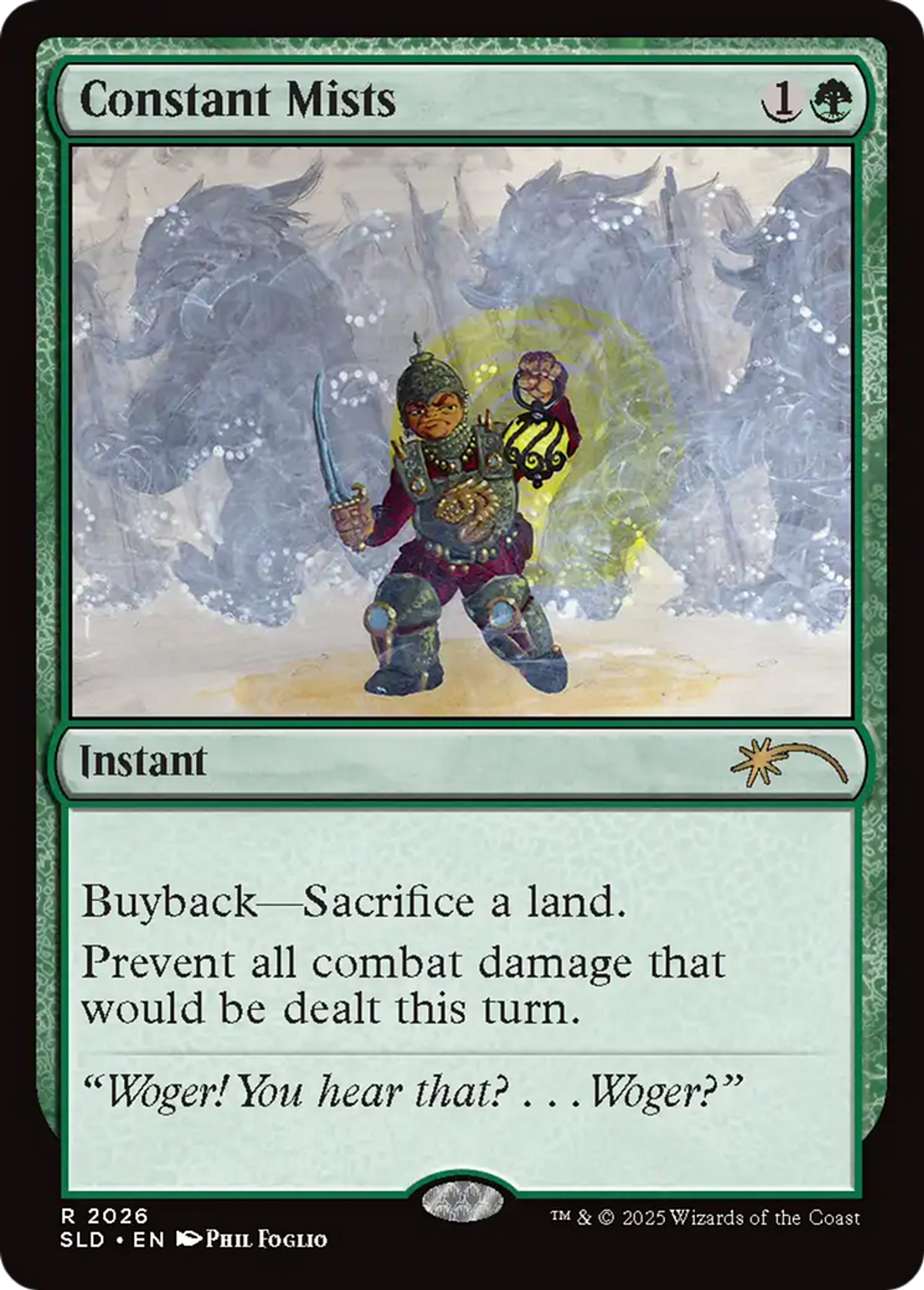 Constant Mists — Secret Lair Drop — Magic: The Gathering