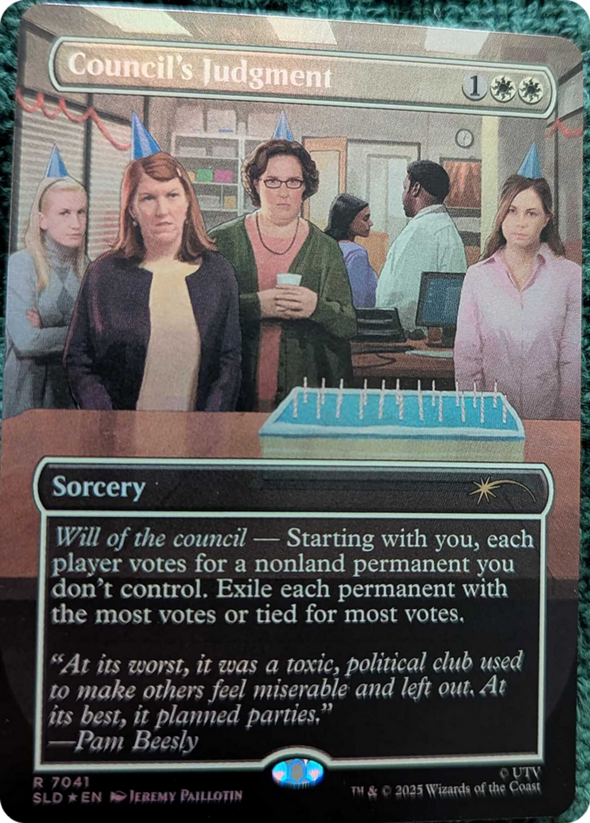 Jugement selon le Conseil — Secret Lair Drop — Magic: The Gathering