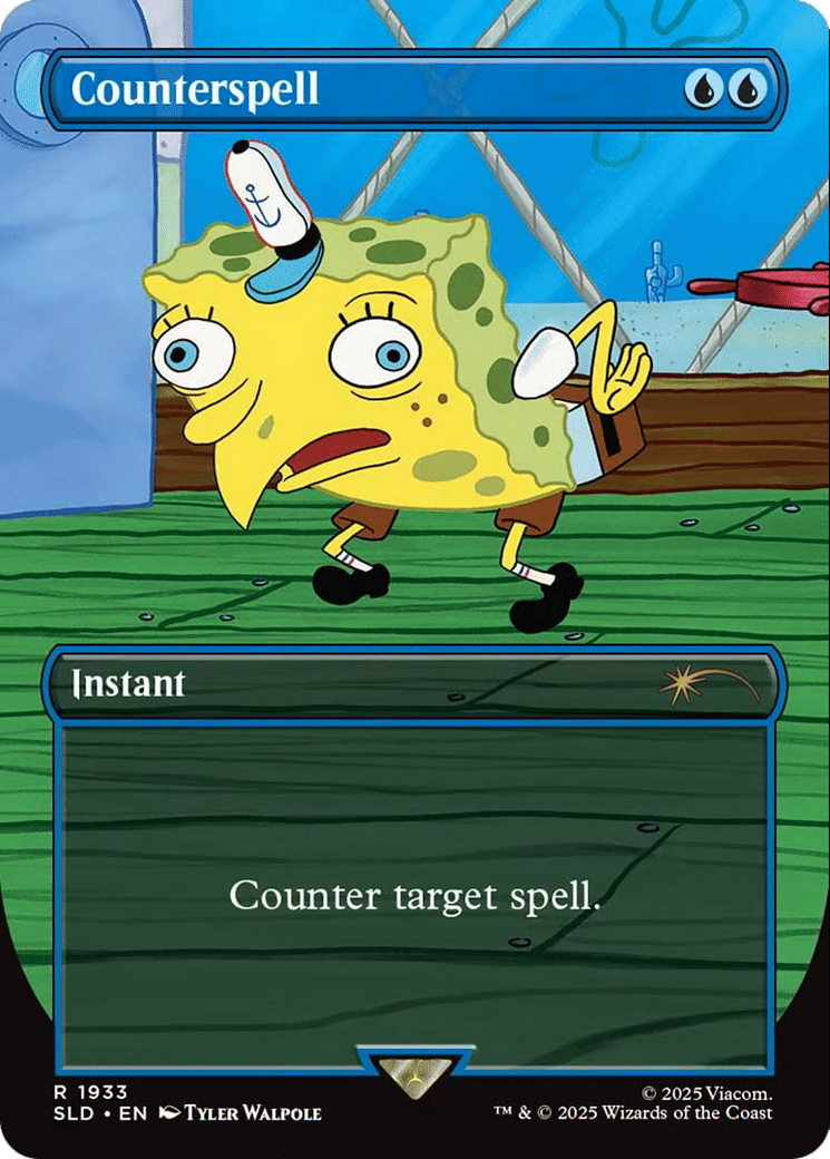 Counterspell — Secret Lair Drop — Magic: The Gathering
