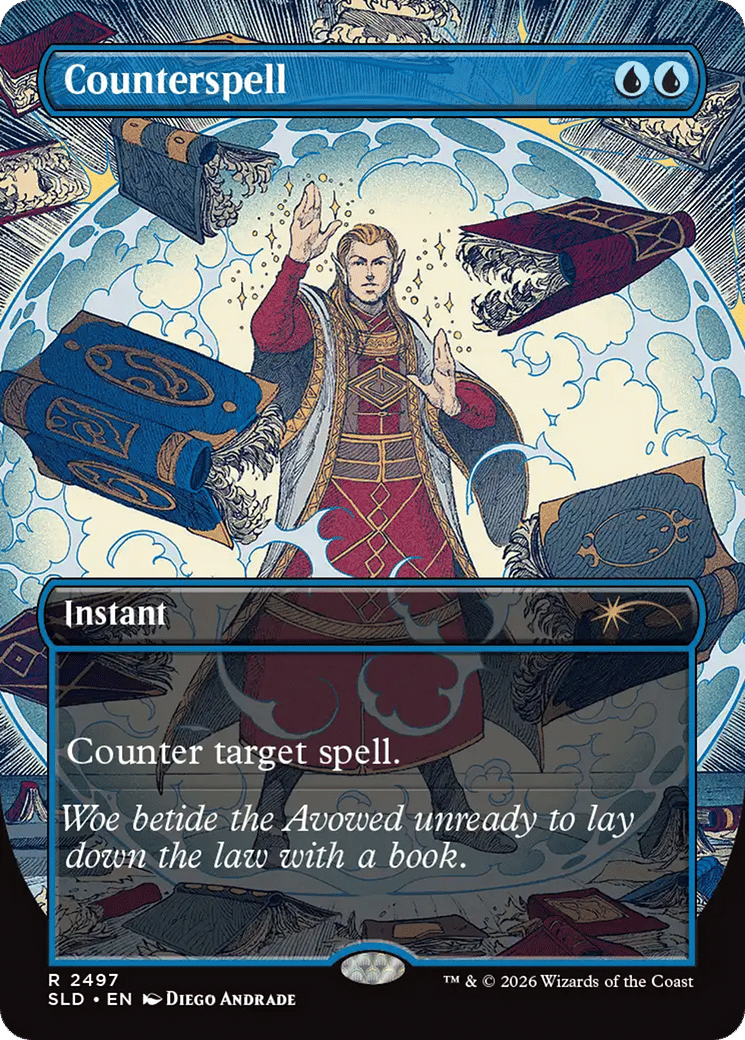 Counterspell — Secret Lair Drop — Magic: The Gathering