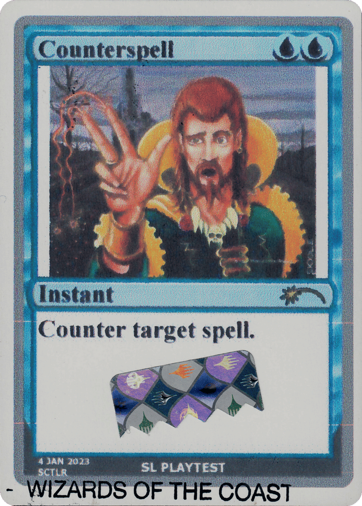 Counterspell — Secret Lair Drop — Magic: The Gathering
