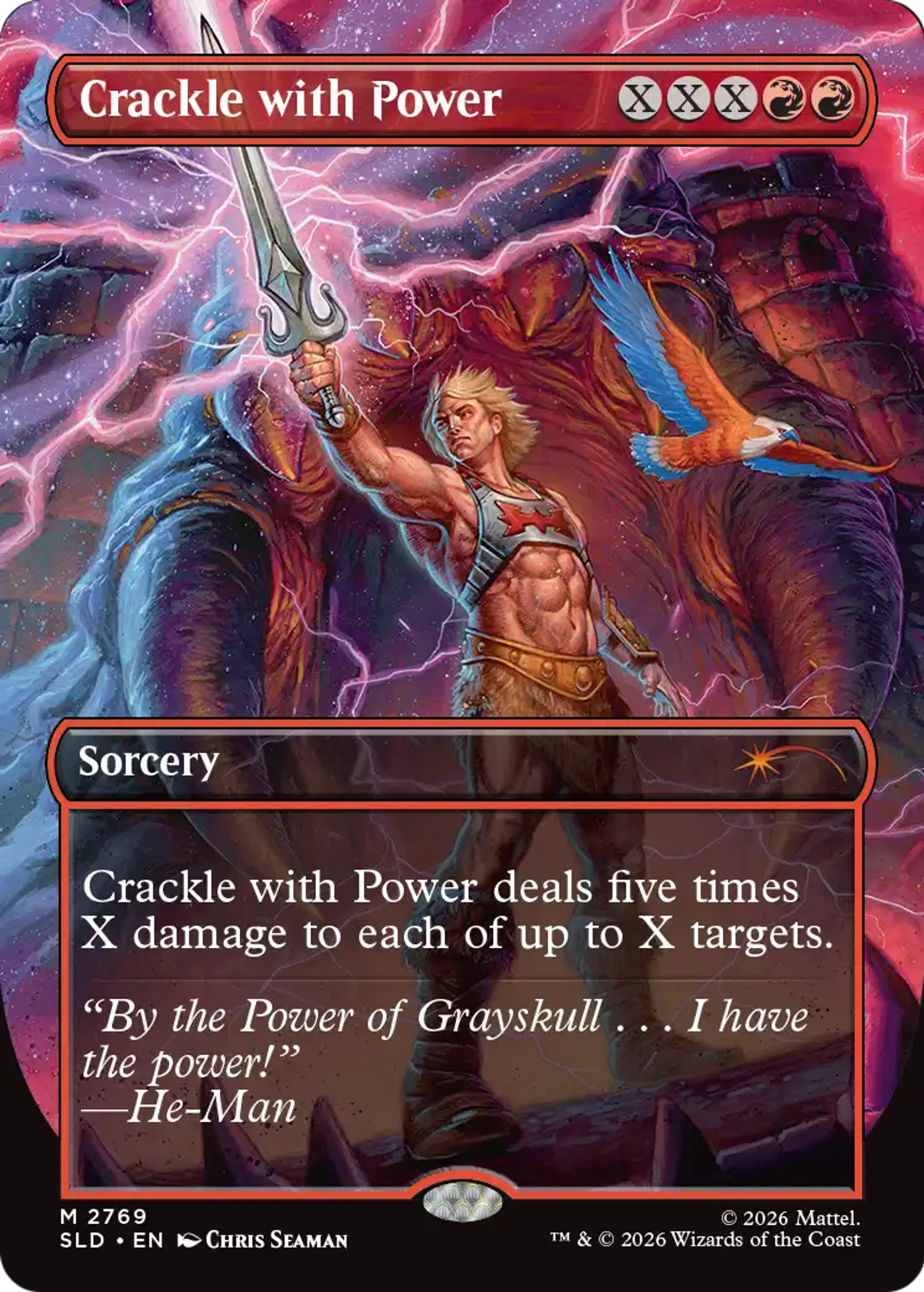 Crackle with Power — Secret Lair Drop — Magic: The Gathering