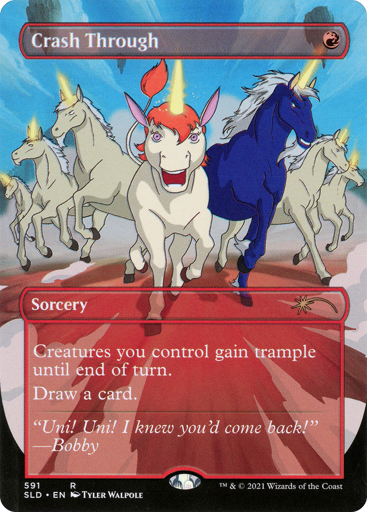 Crash Through — Secret Lair Drop — Magic: The Gathering