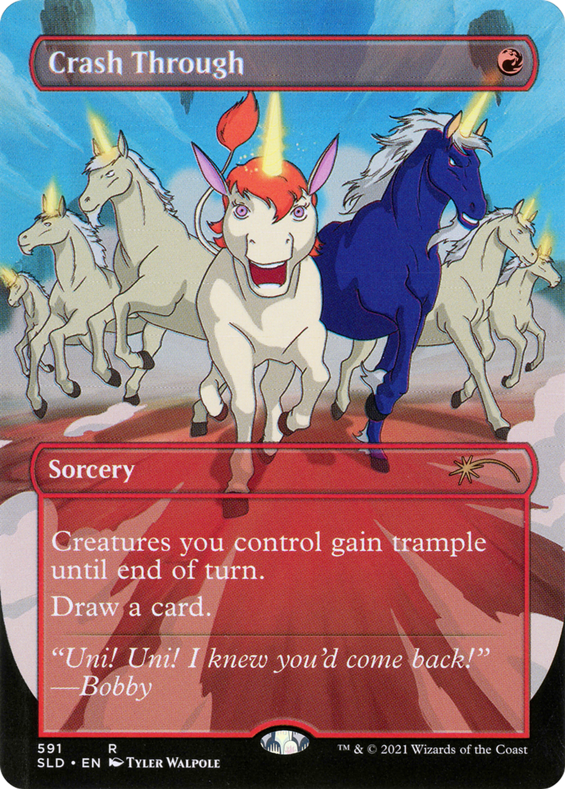 Passer à travers — Secret Lair Drop — Magic: The Gathering