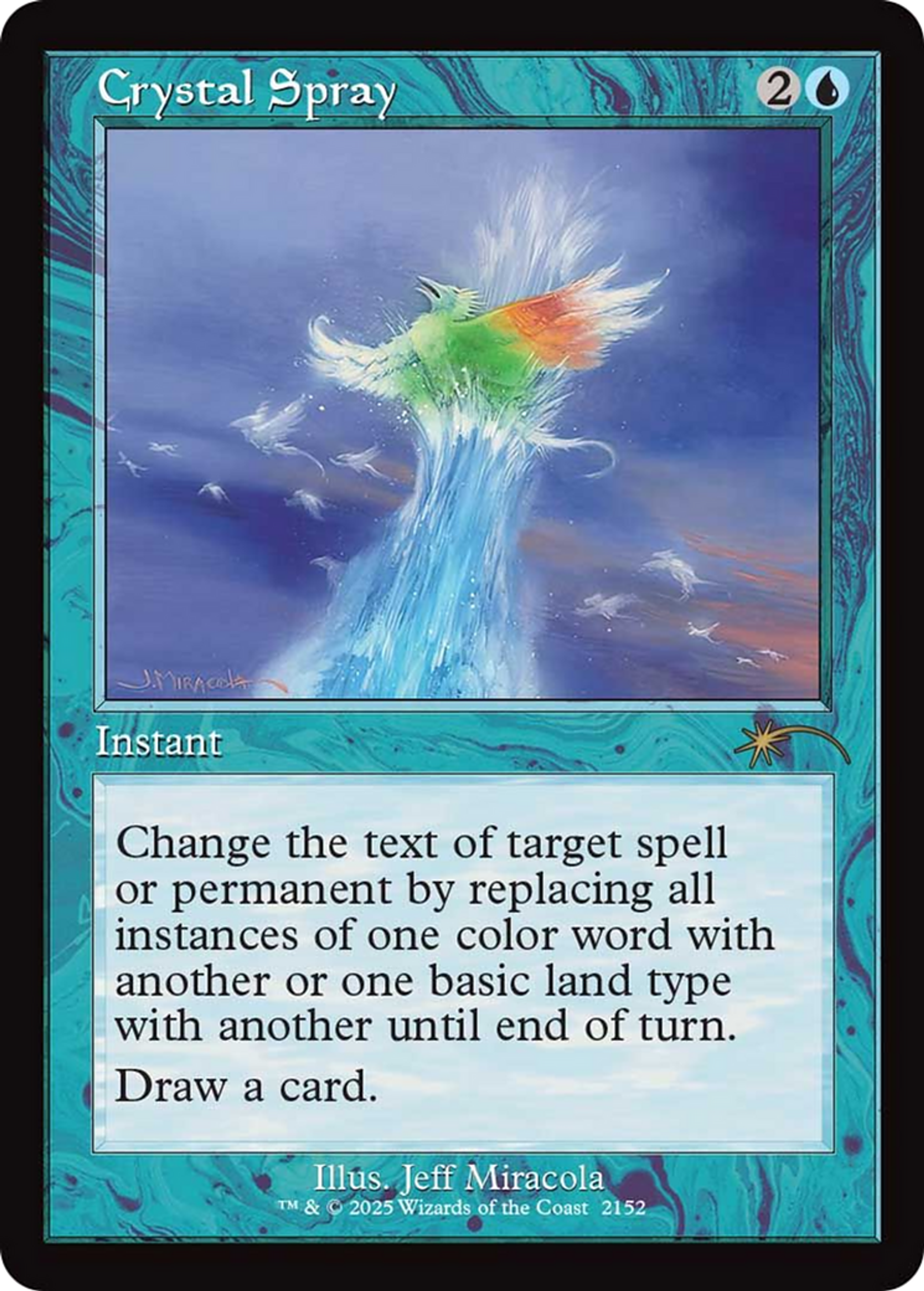 Crystal Spray — Secret Lair Drop — Magic: The Gathering