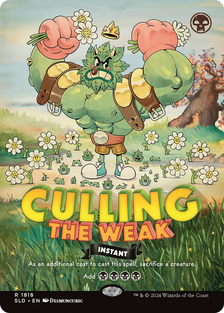 Culling the Weak — Secret Lair Drop — Magic: The Gathering