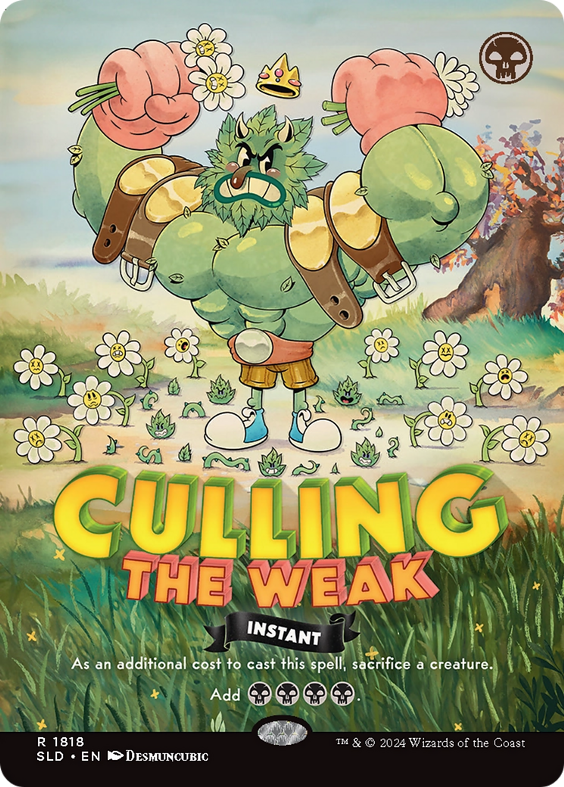 Culling the Weak — Secret Lair Drop — Magic: The Gathering