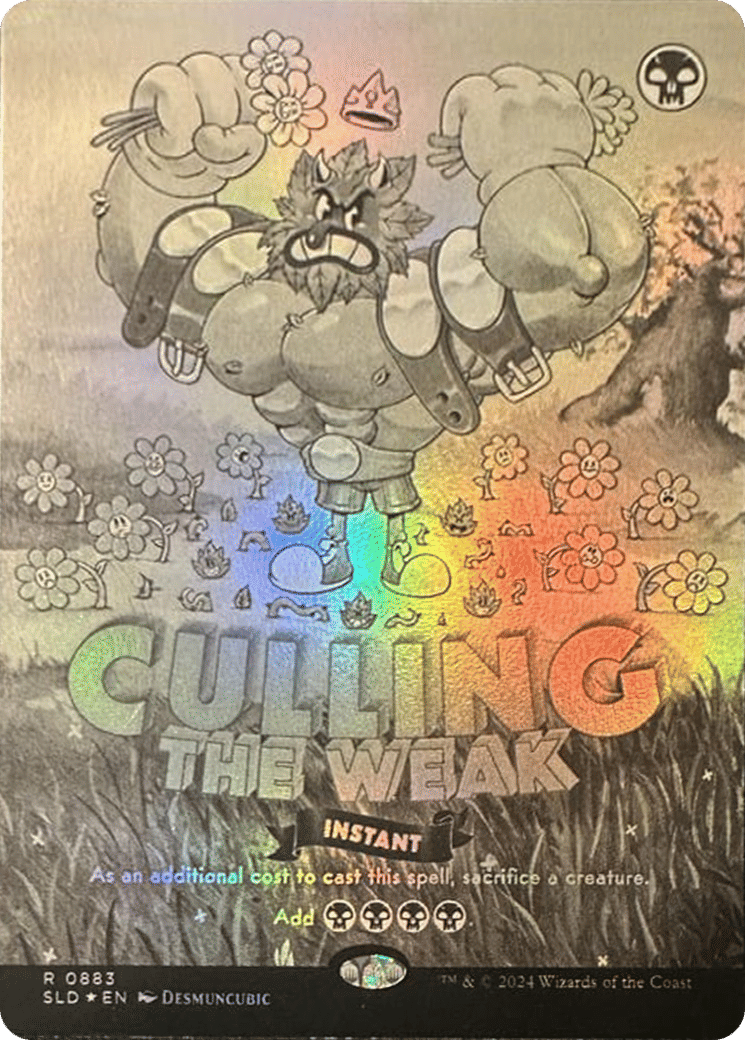 Culling the Weak — Secret Lair Drop — Magic: The Gathering