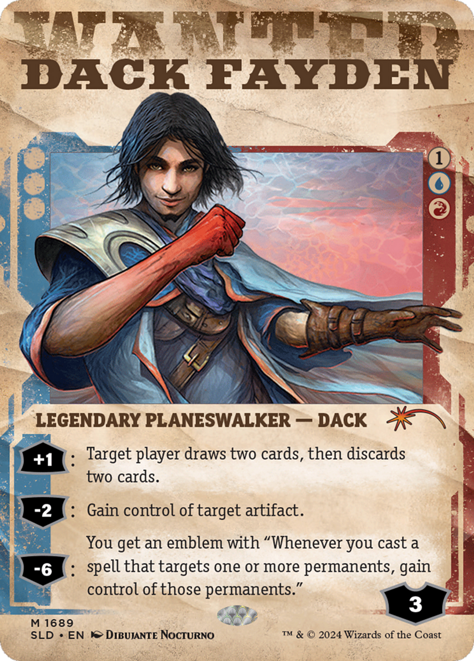 Dack Fayden — Secret Lair Drop — Magic: The Gathering