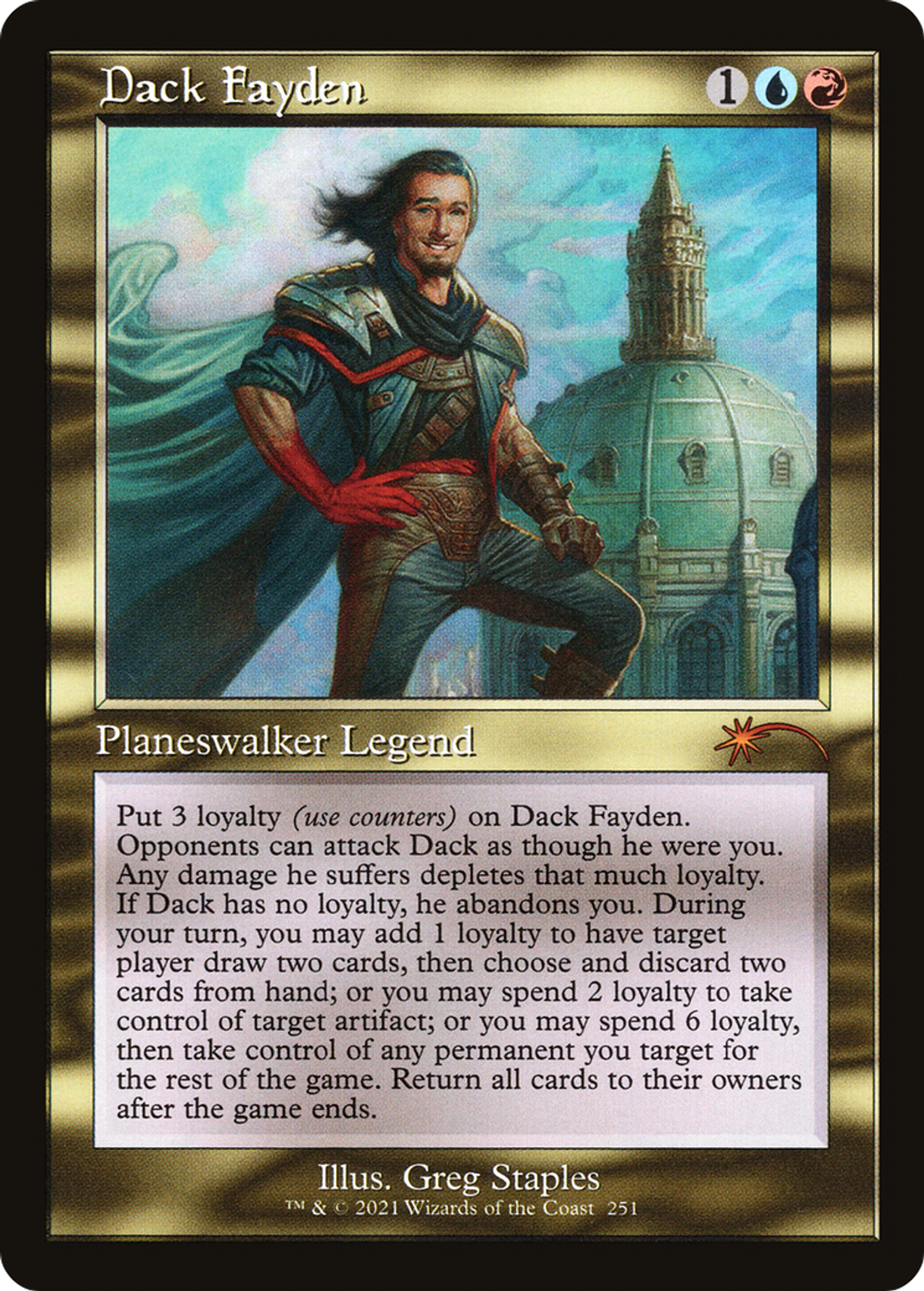 Dack Fayden — Secret Lair Drop — Magic: The Gathering