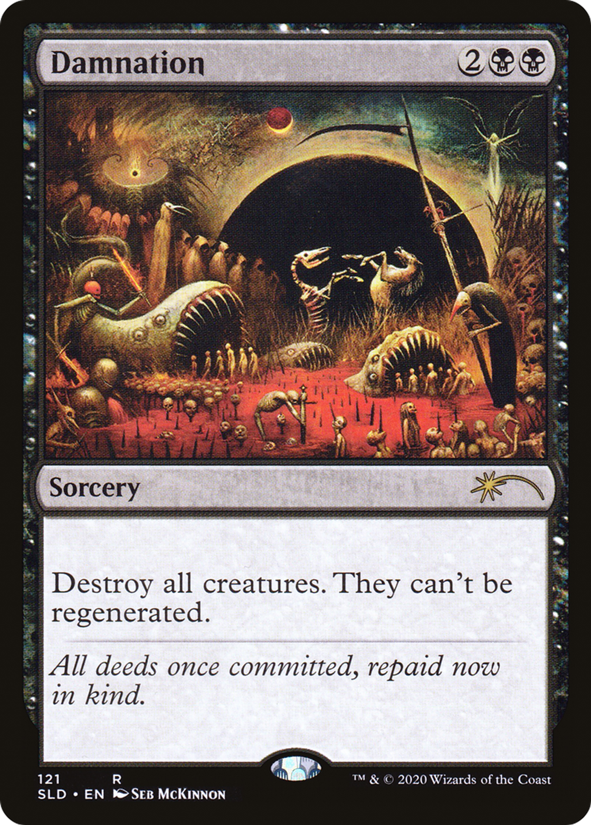 Damnation — Secret Lair Drop — Magic: The Gathering
