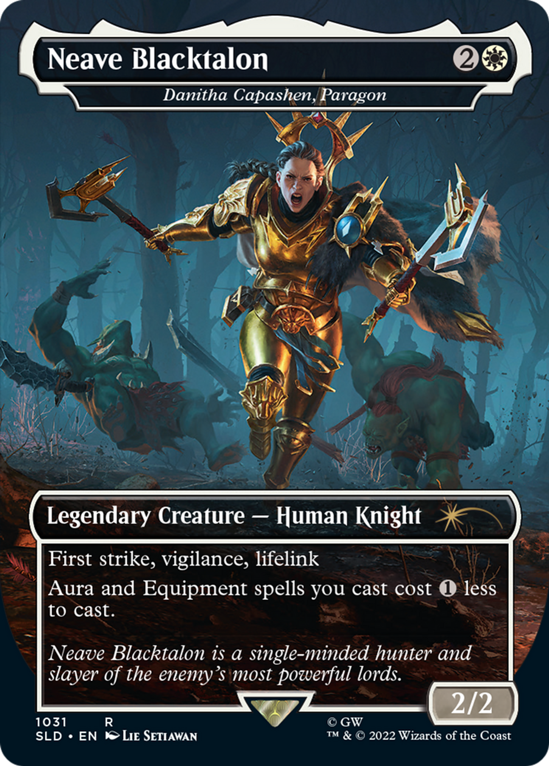 Danitha Capashen, parangon — Secret Lair Drop — Magic: The Gathering