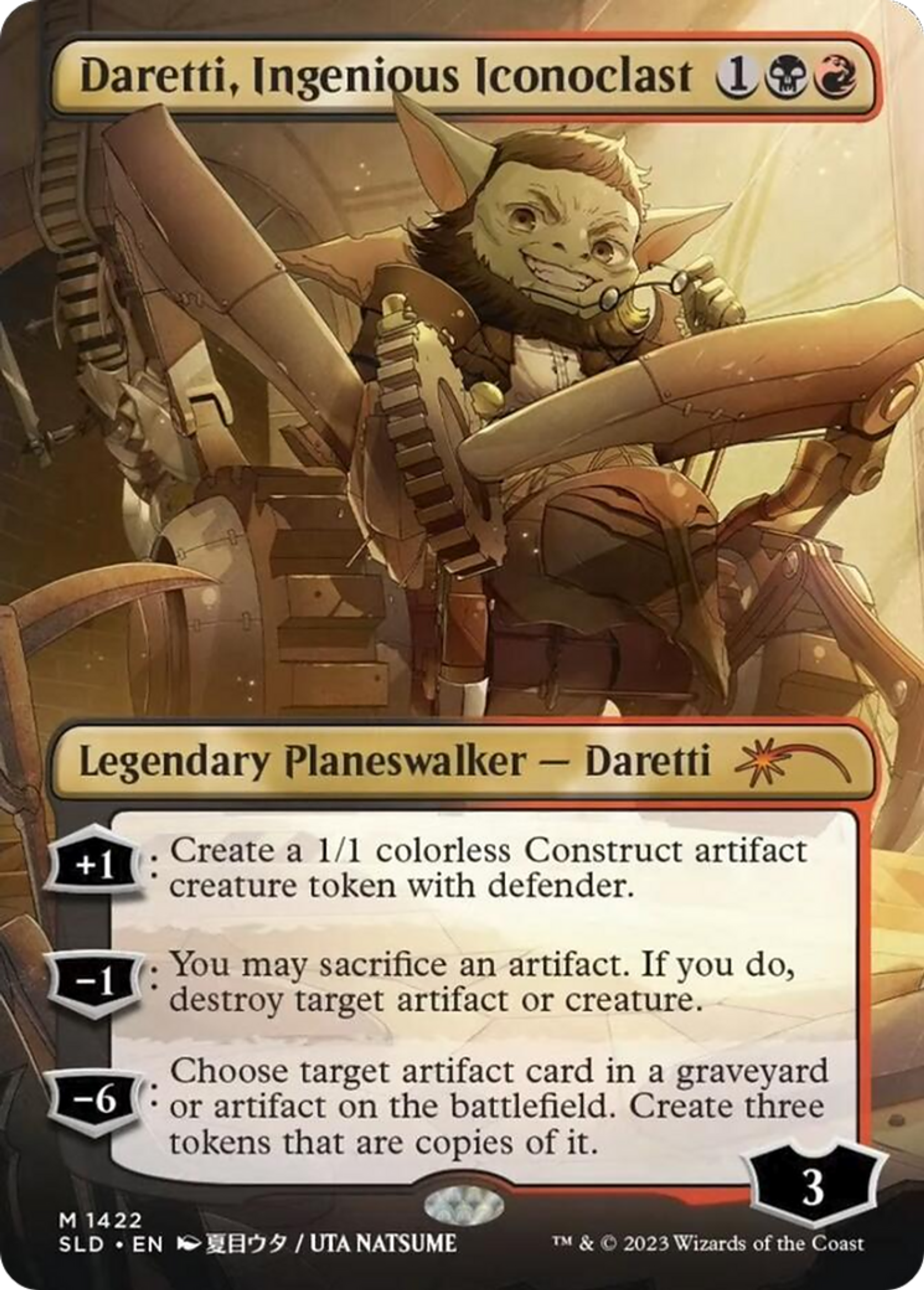 Daretti, Ingenious Iconoclast — Secret Lair Drop — Magic: The Gathering