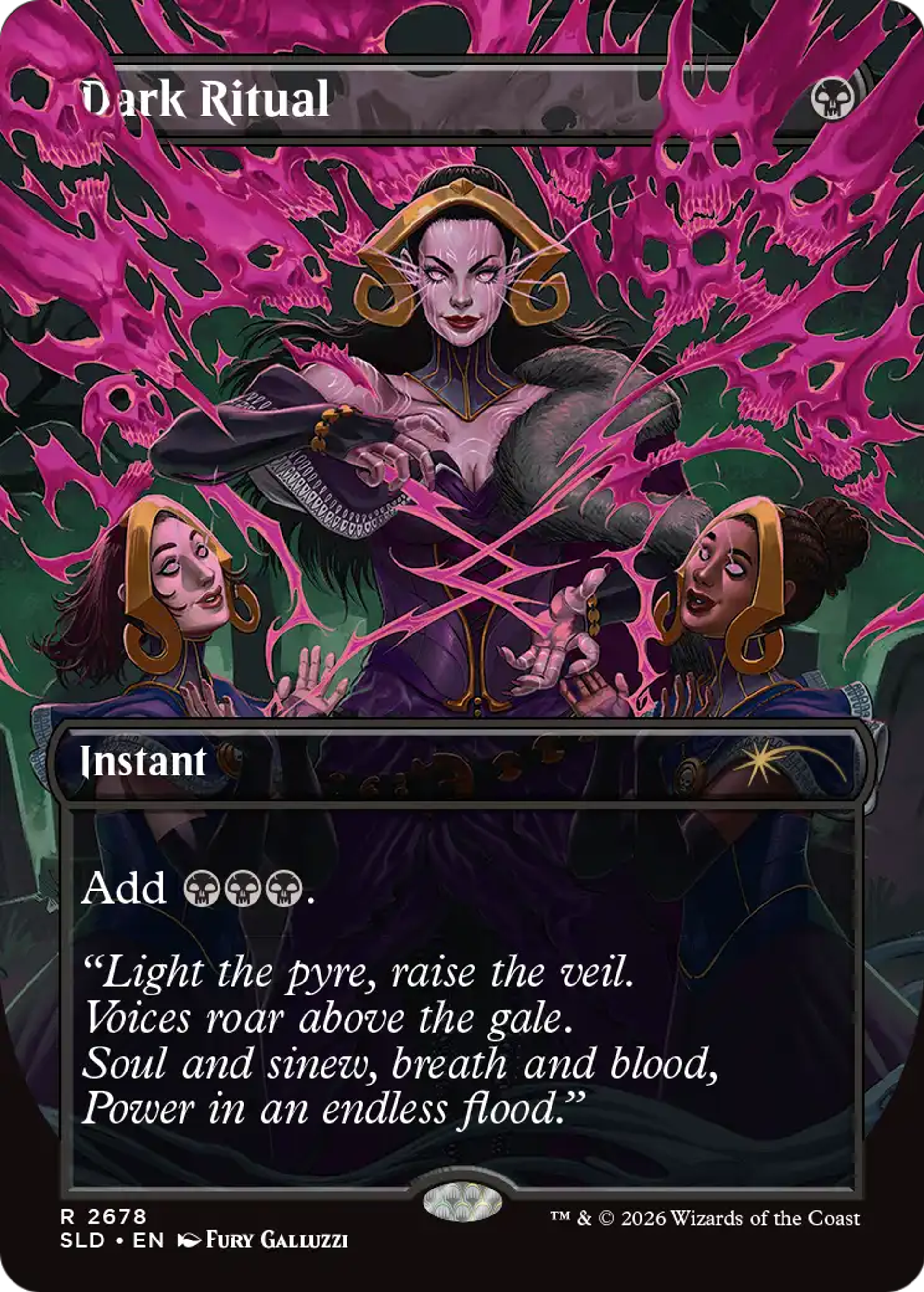 Dark Ritual — Secret Lair Drop — Magic: The Gathering