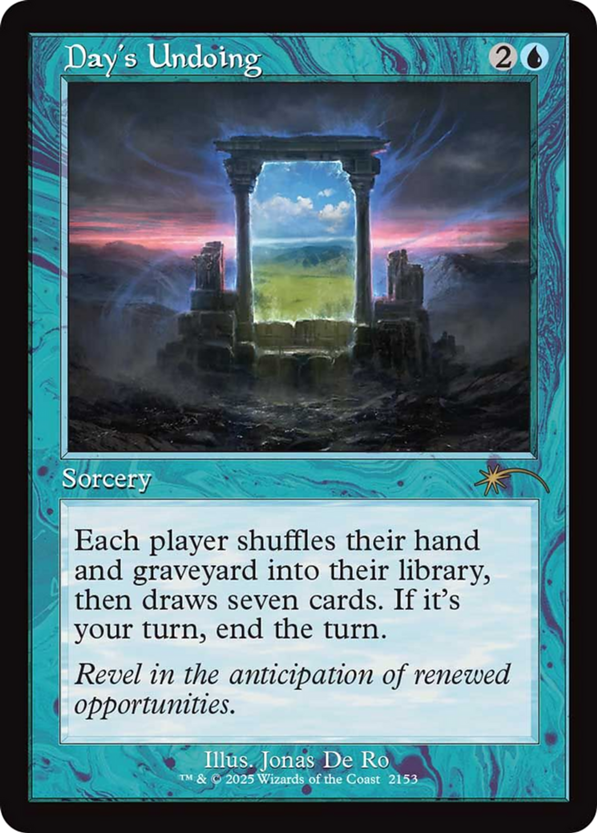 Day's Undoing — Secret Lair Drop — Magic: The Gathering