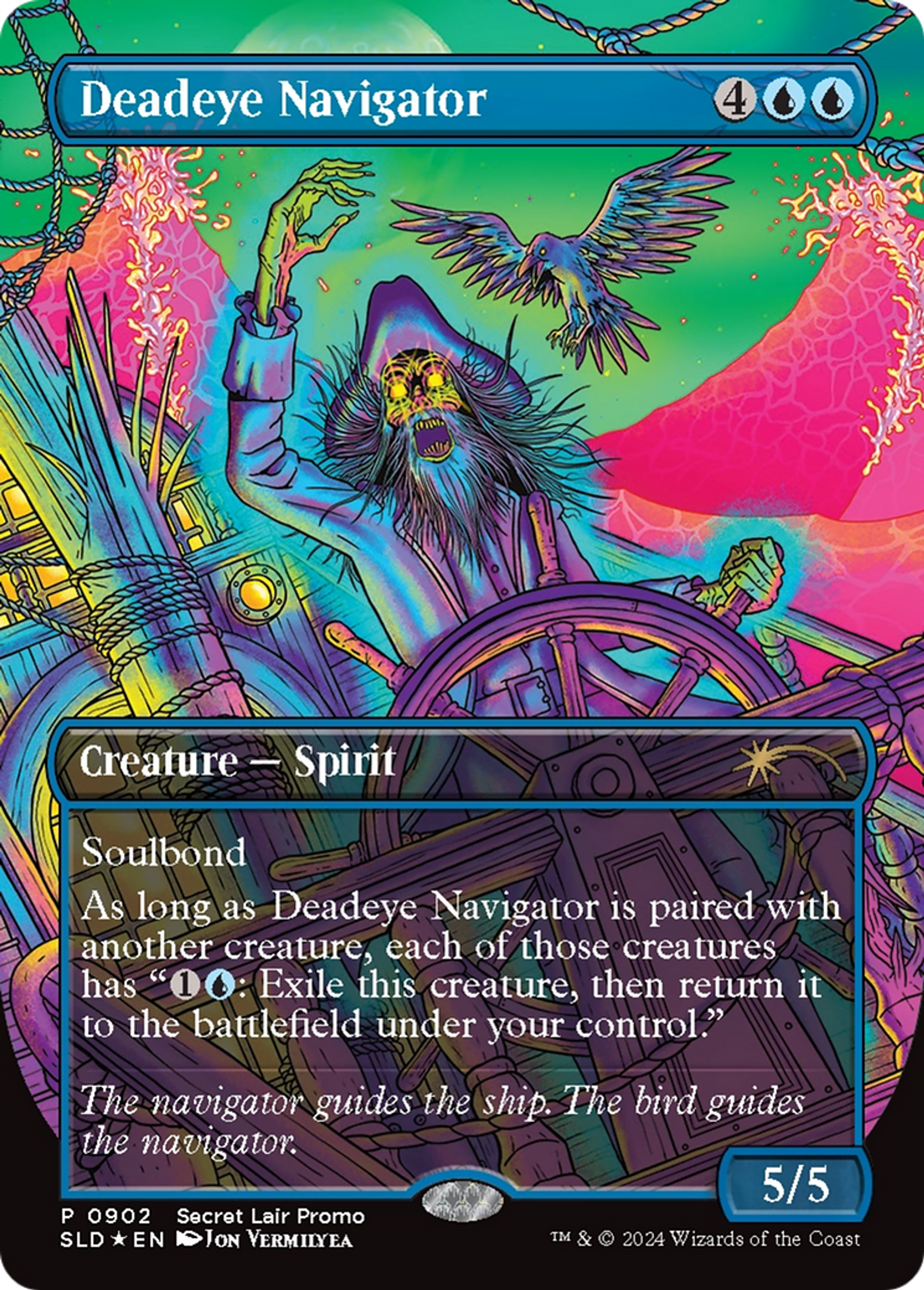 Navigateur morne-œil — Secret Lair Drop — Magic: The Gathering