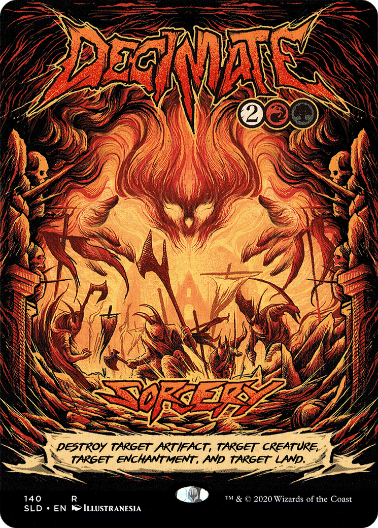 Decimate — Secret Lair Drop — Magic: The Gathering
