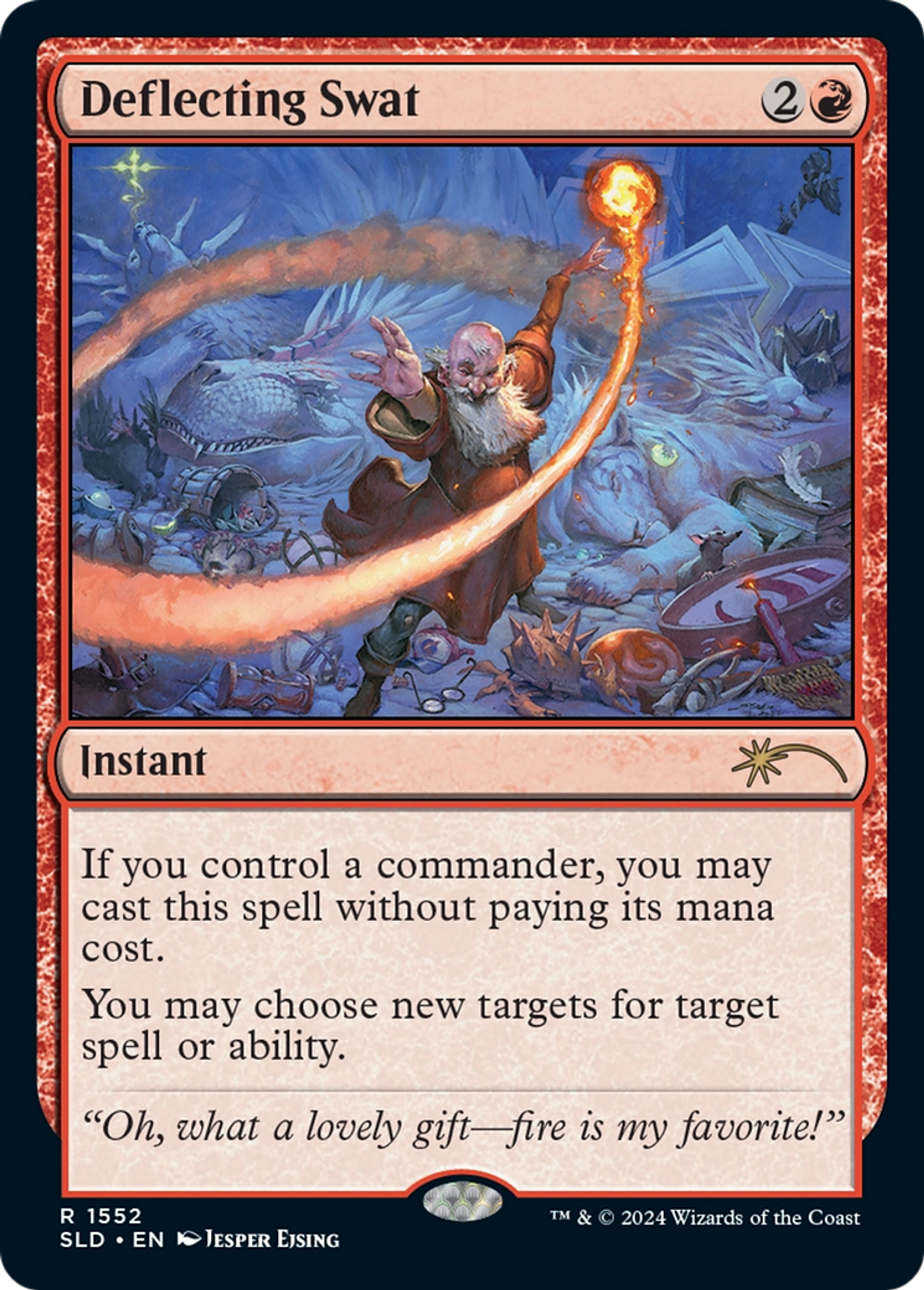 Deflecting Swat — Secret Lair Drop — Magic: The Gathering