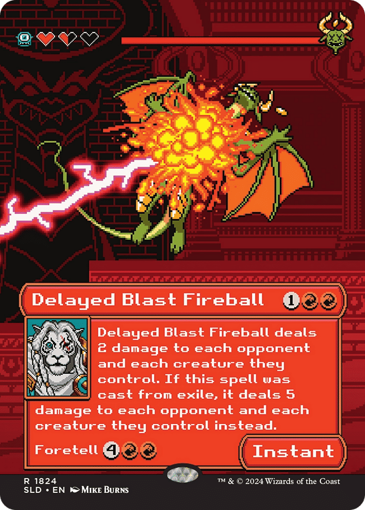 Delayed Blast Fireball — Secret Lair Drop — Magic: The Gathering