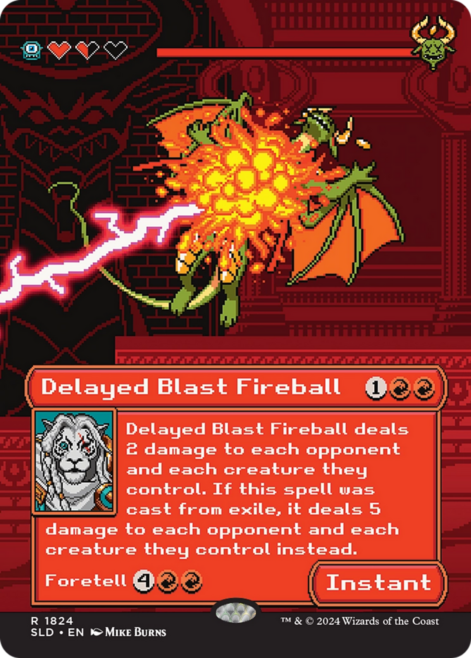 Boule de feu à retardement — Secret Lair Drop — Magic: The Gathering