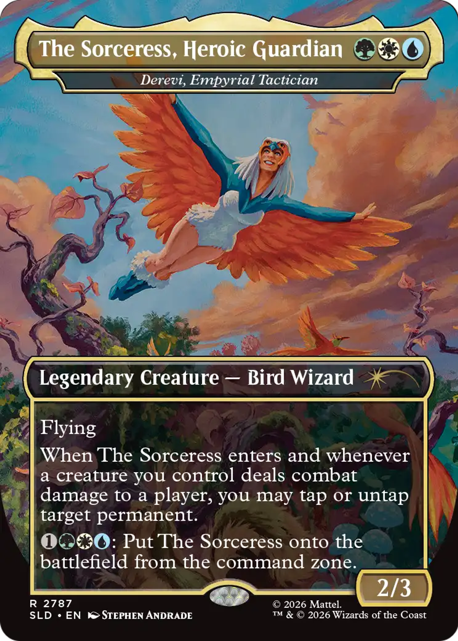 Derevii, tacticienne de l'empyrée — Secret Lair Drop — Magic: The Gathering