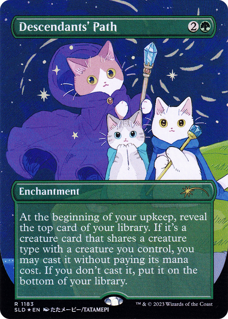 Descendants' Path — Secret Lair Drop — Magic: The Gathering