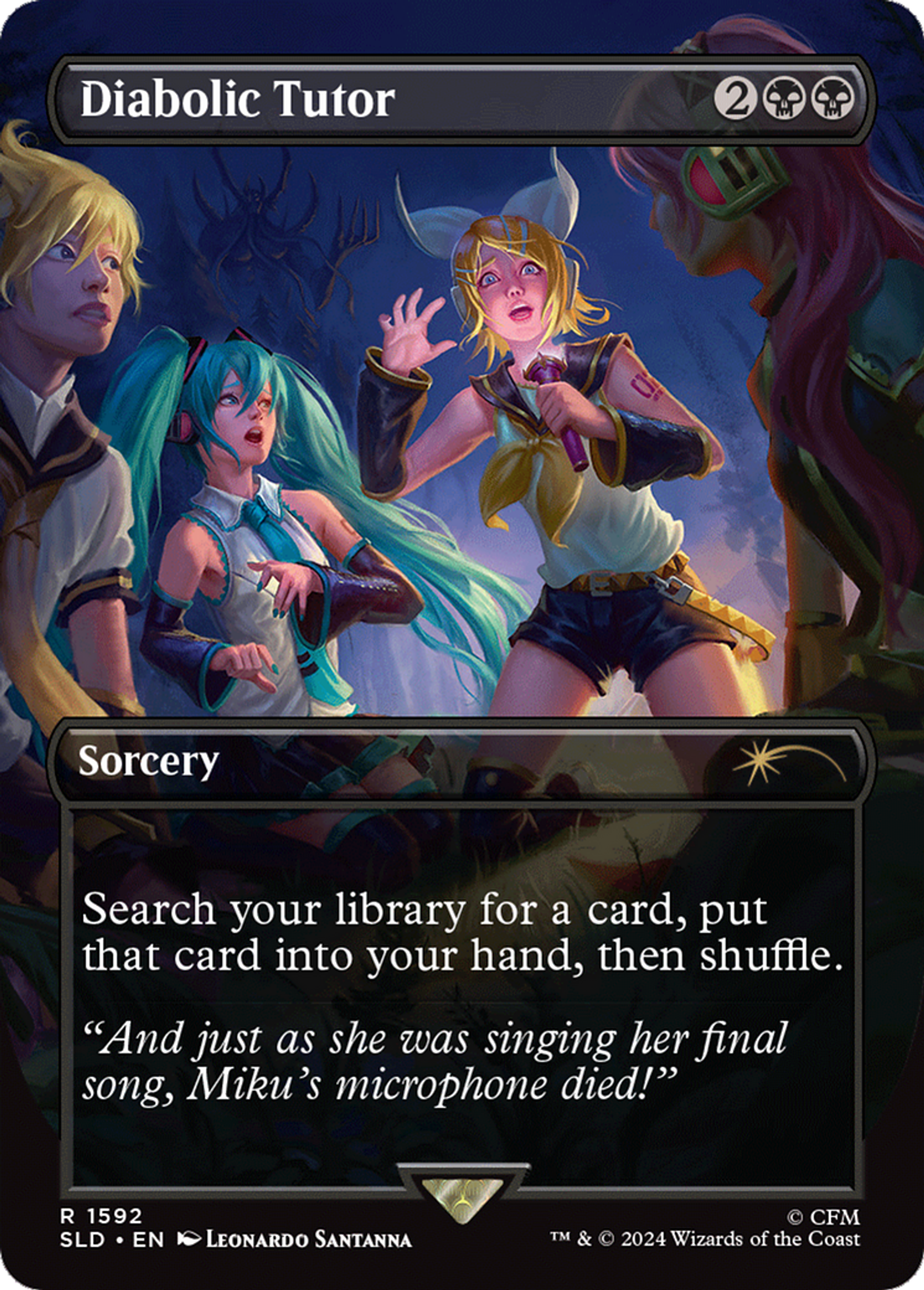 Diabolic Tutor — Secret Lair Drop — Magic: The Gathering