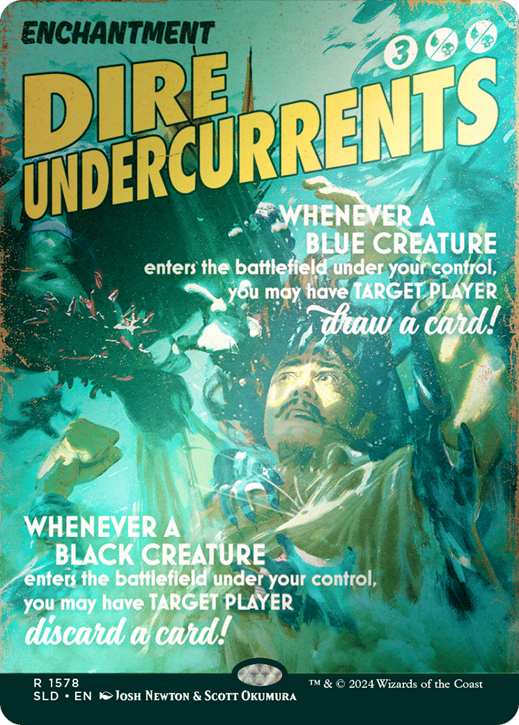 Dire Undercurrents — Secret Lair Drop — Magic: The Gathering