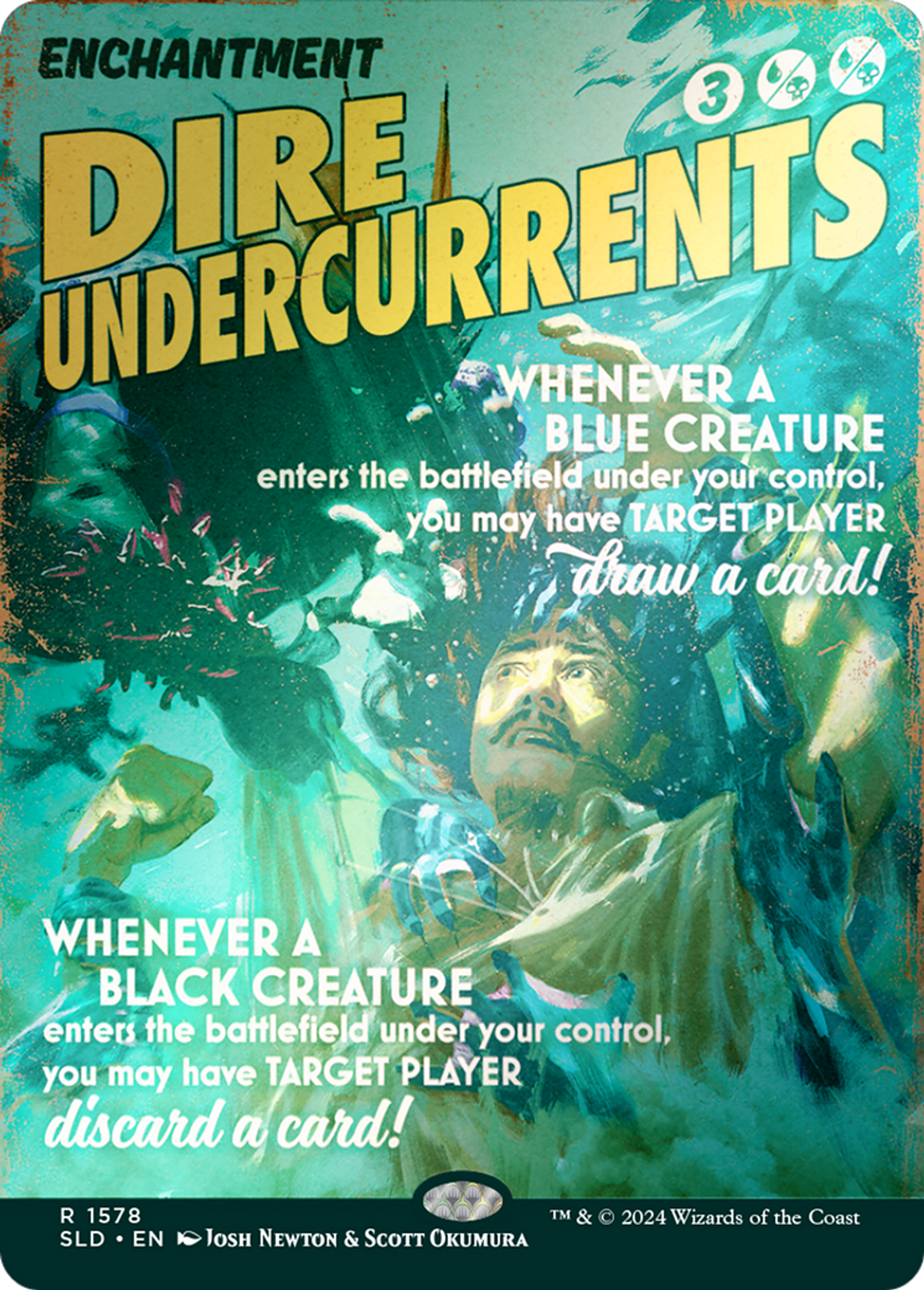 Dire Undercurrents — Secret Lair Drop — Magic: The Gathering