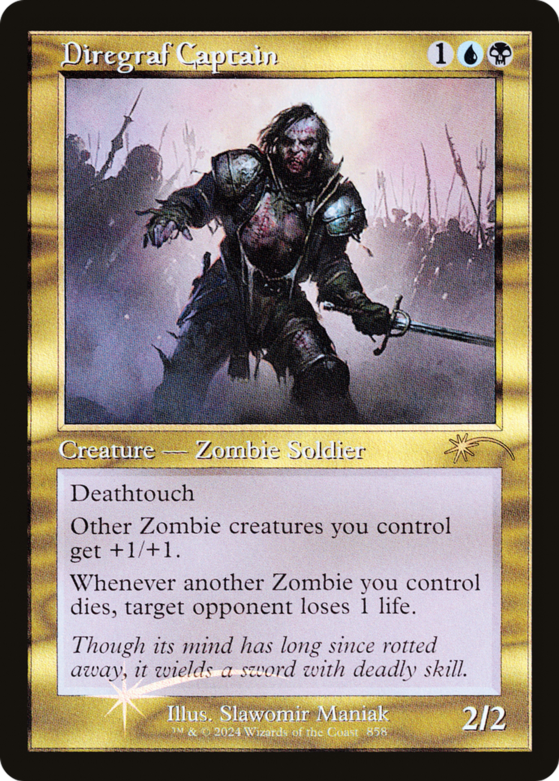 Capitaine du diregraf — Secret Lair Drop — Magic: The Gathering