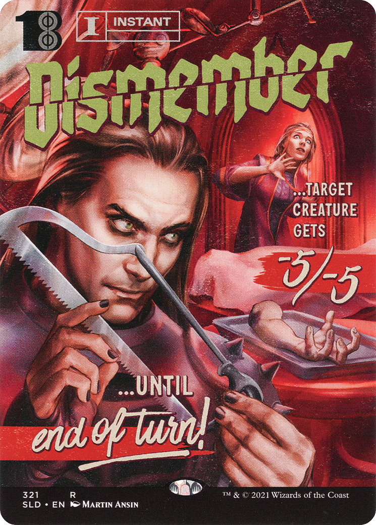 Dismember — Secret Lair Drop — Magic: The Gathering