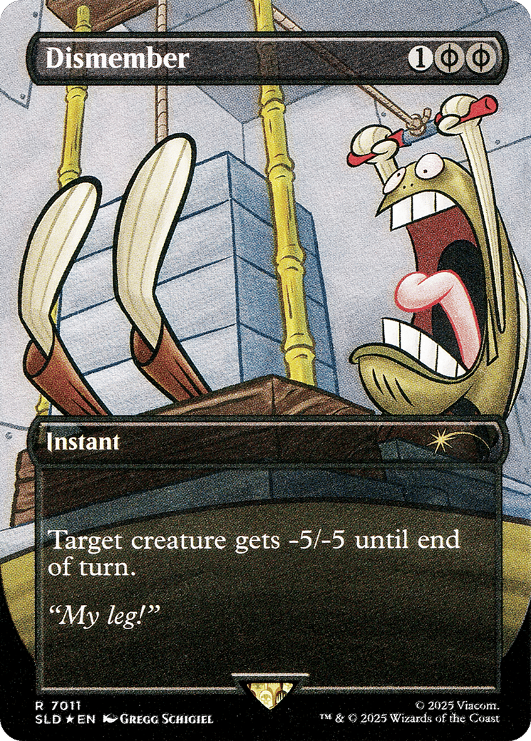 Dismember — Secret Lair Drop — Magic: The Gathering