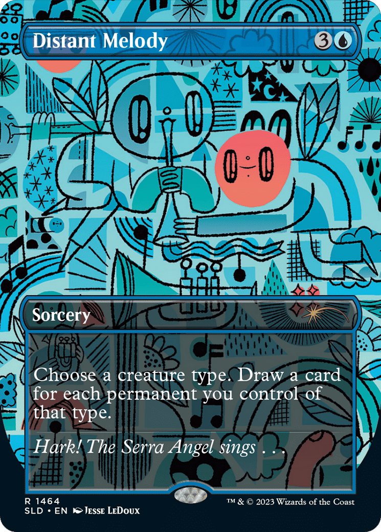 Distant Melody — Secret Lair Drop — Magic: The Gathering