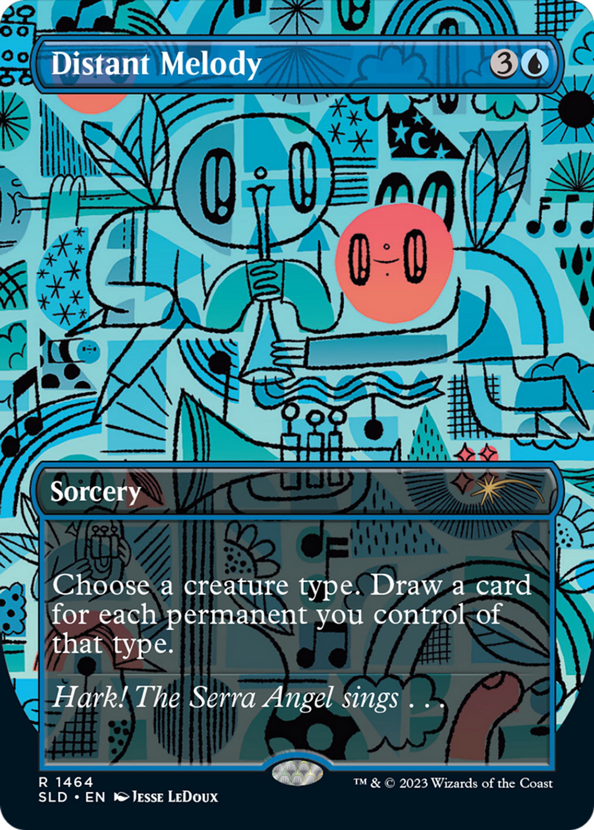 Distant Melody — Secret Lair Drop — Magic: The Gathering