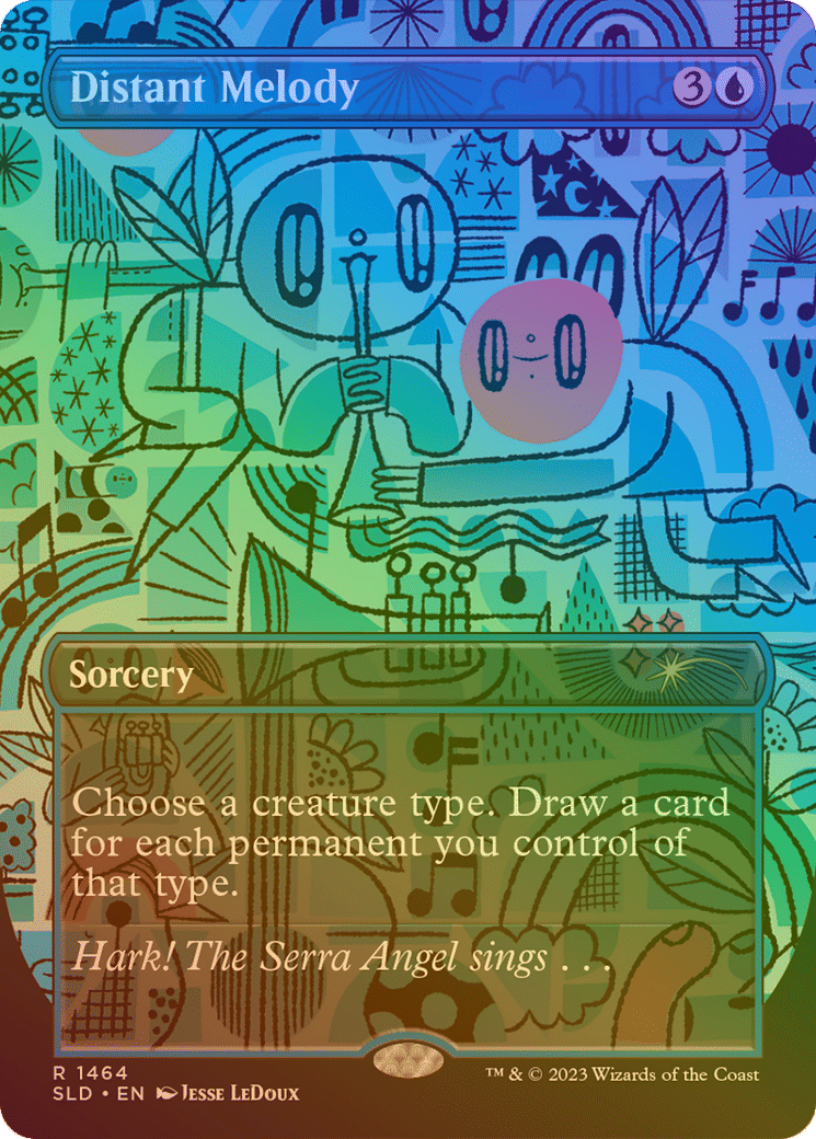 Distant Melody — Secret Lair Drop — Magic: The Gathering