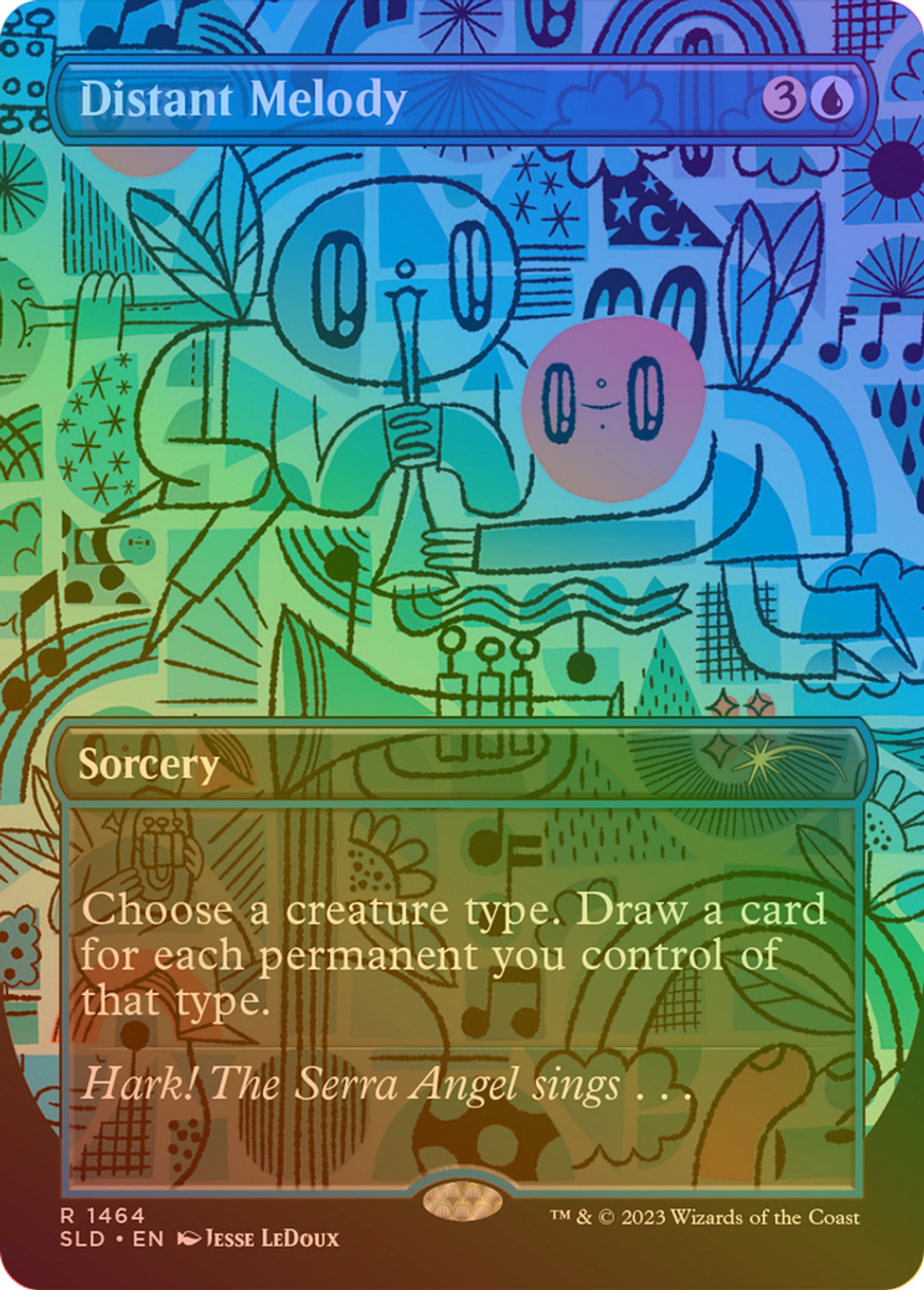 Distant Melody — Secret Lair Drop — Magic: The Gathering