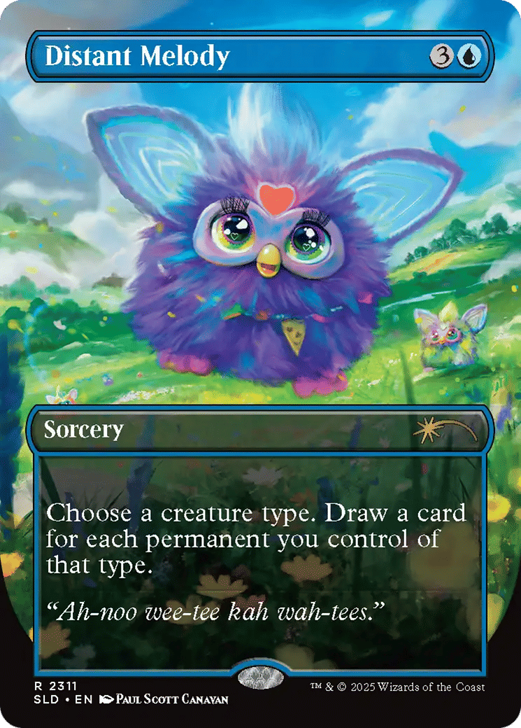 Distant Melody — Secret Lair Drop — Magic: The Gathering
