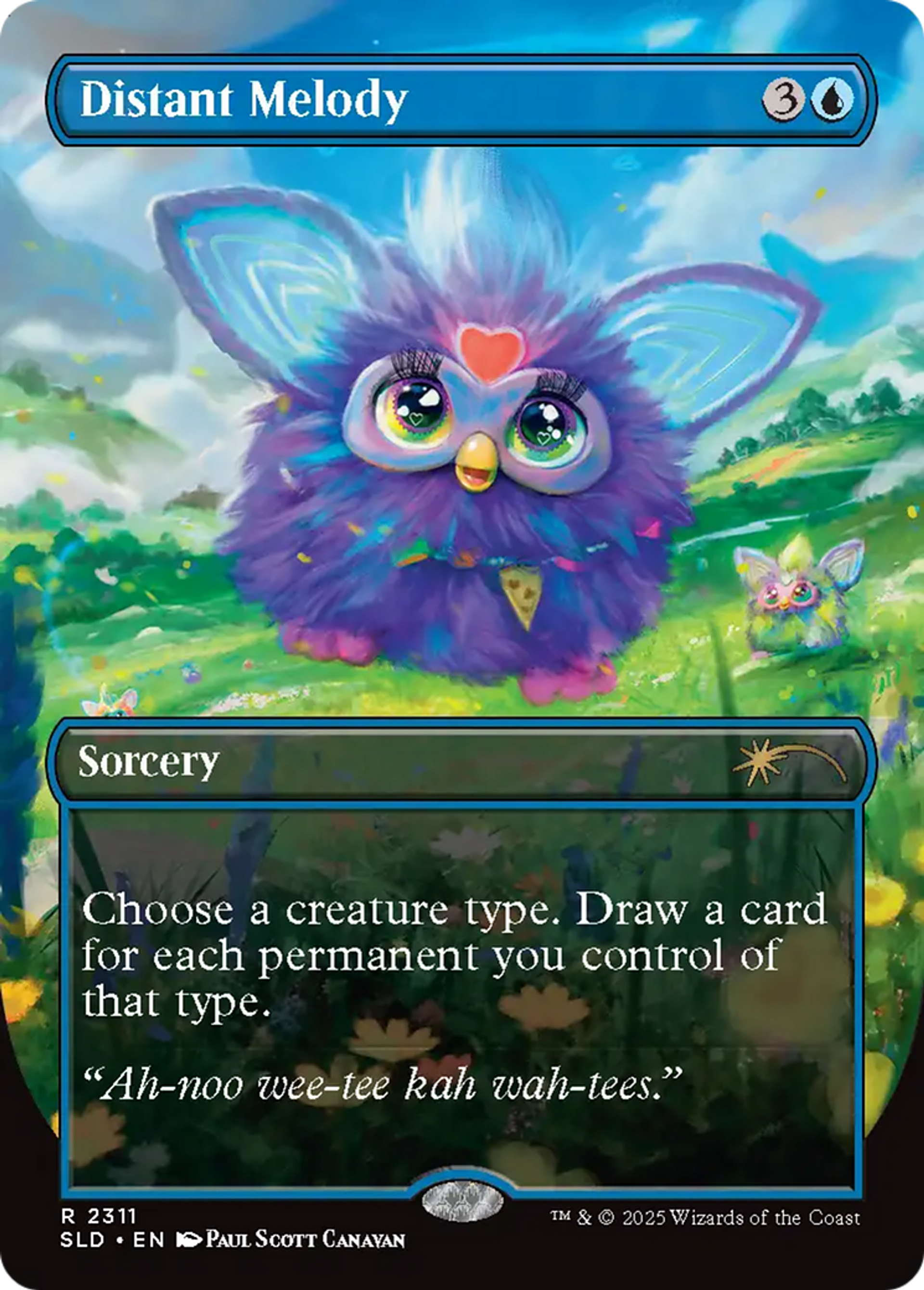 Distant Melody — Secret Lair Drop — Magic: The Gathering