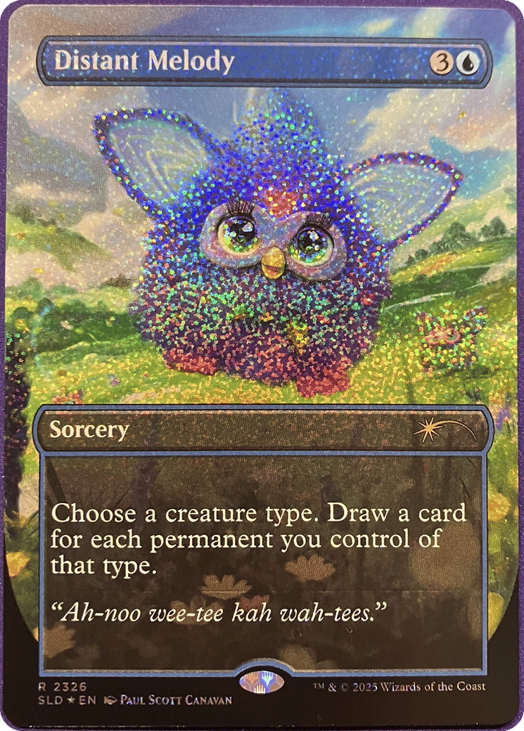 Distant Melody — Secret Lair Drop — Magic: The Gathering