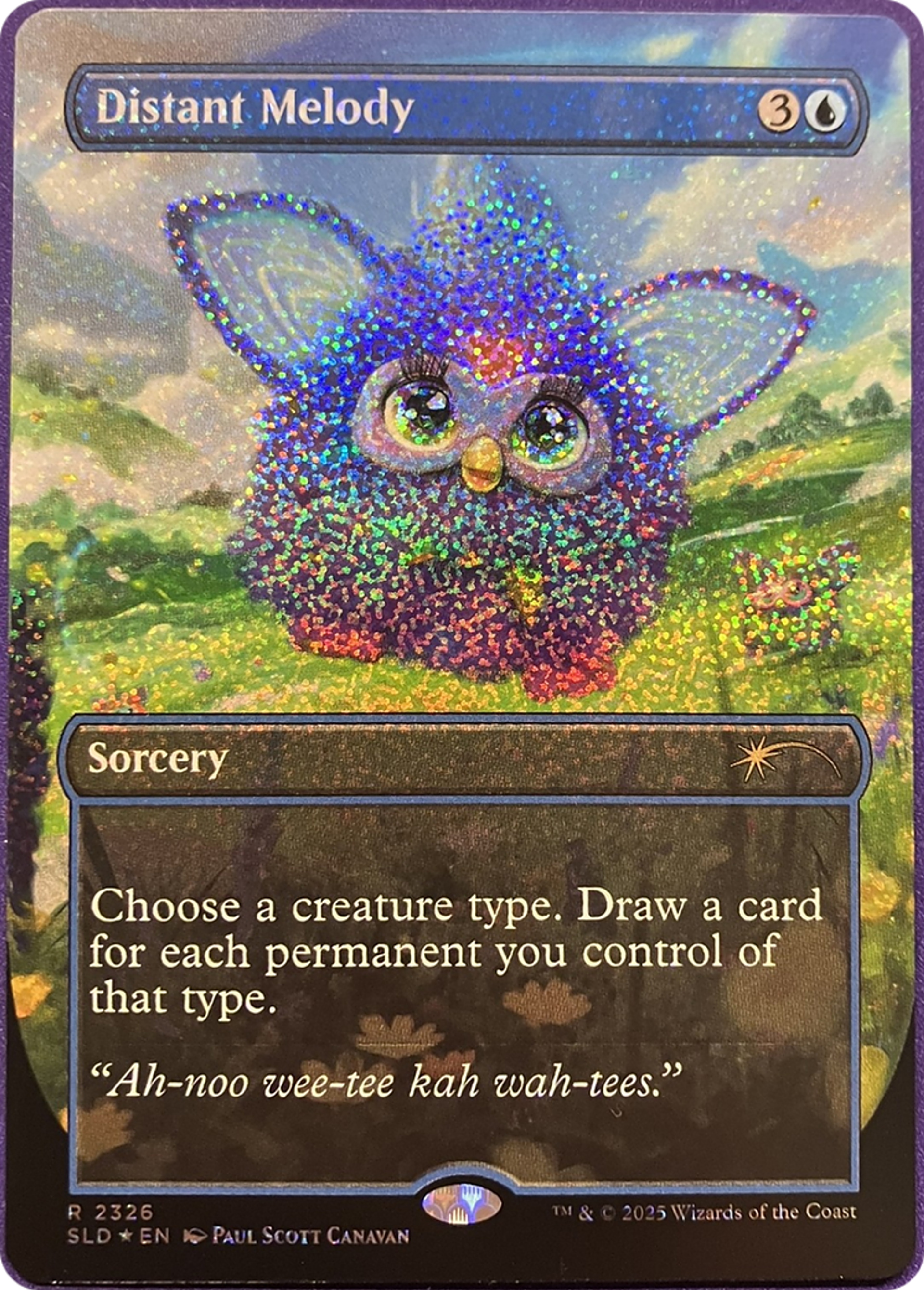 Distant Melody — Secret Lair Drop — Magic: The Gathering