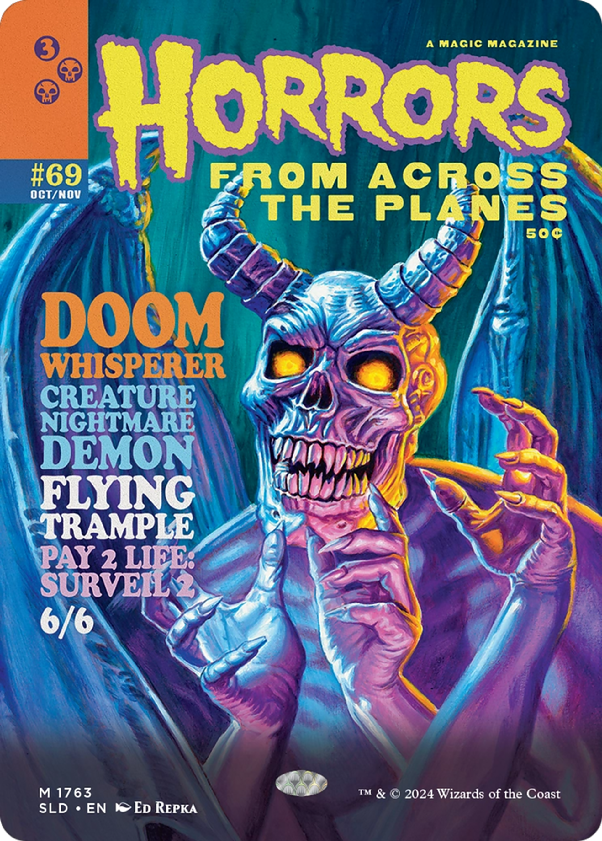 Doom Whisperer — Secret Lair Drop — Magic: The Gathering