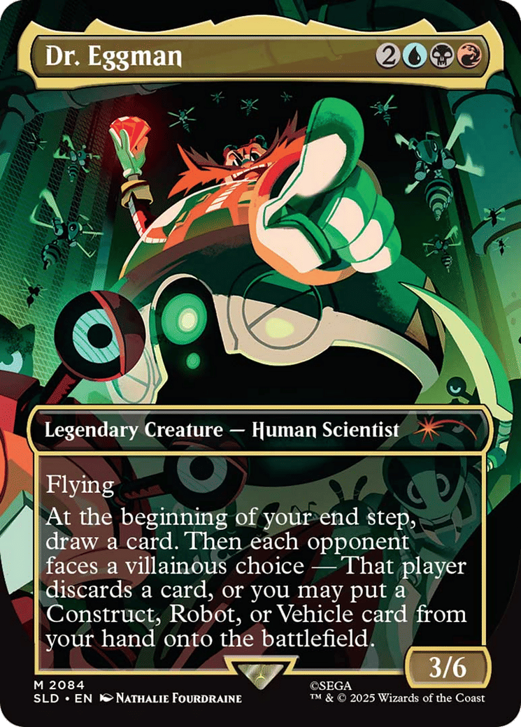 Dr. Eggman — Secret Lair Drop — Magic: The Gathering
