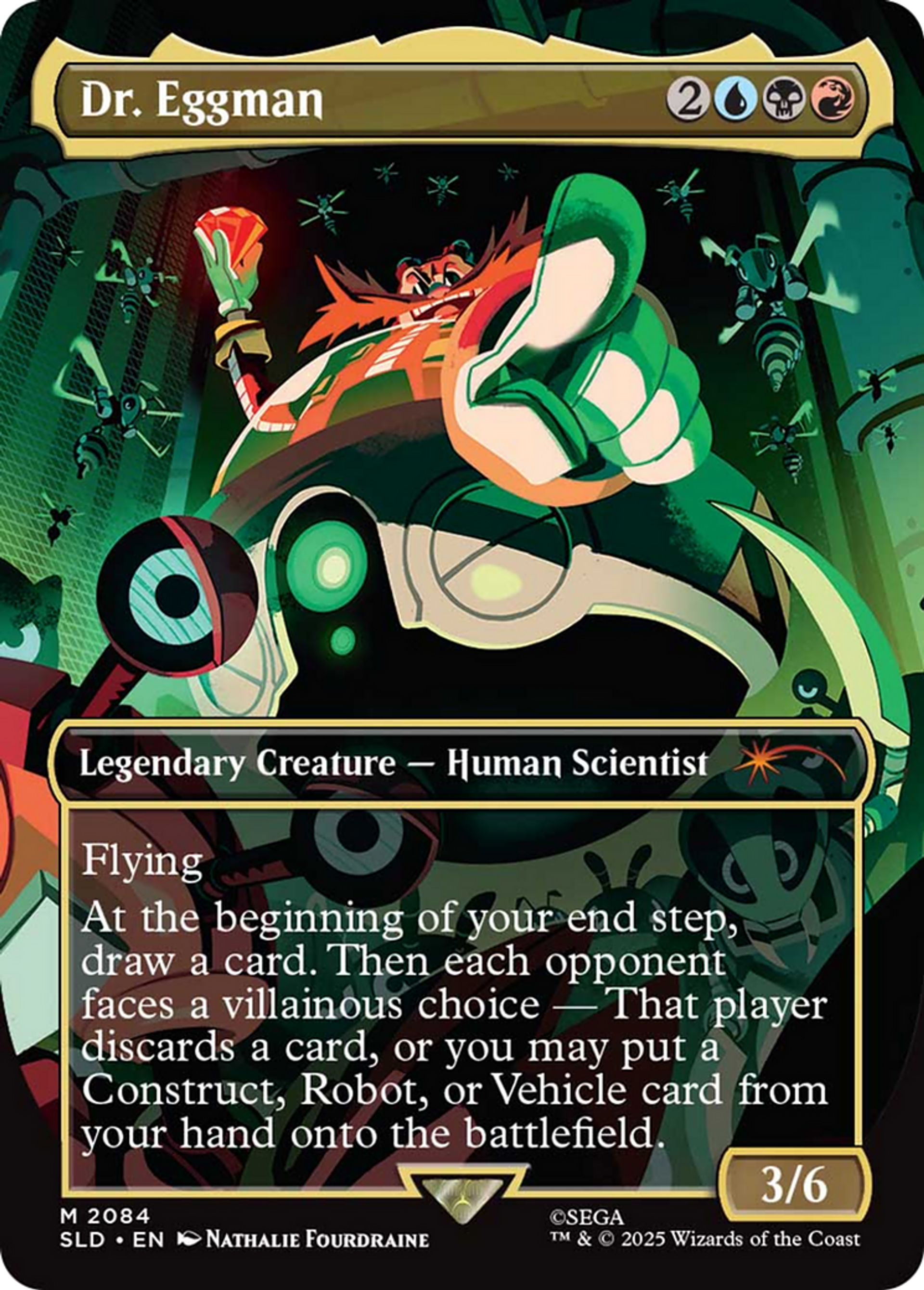 Dr. Eggman — Secret Lair Drop — Magic: The Gathering